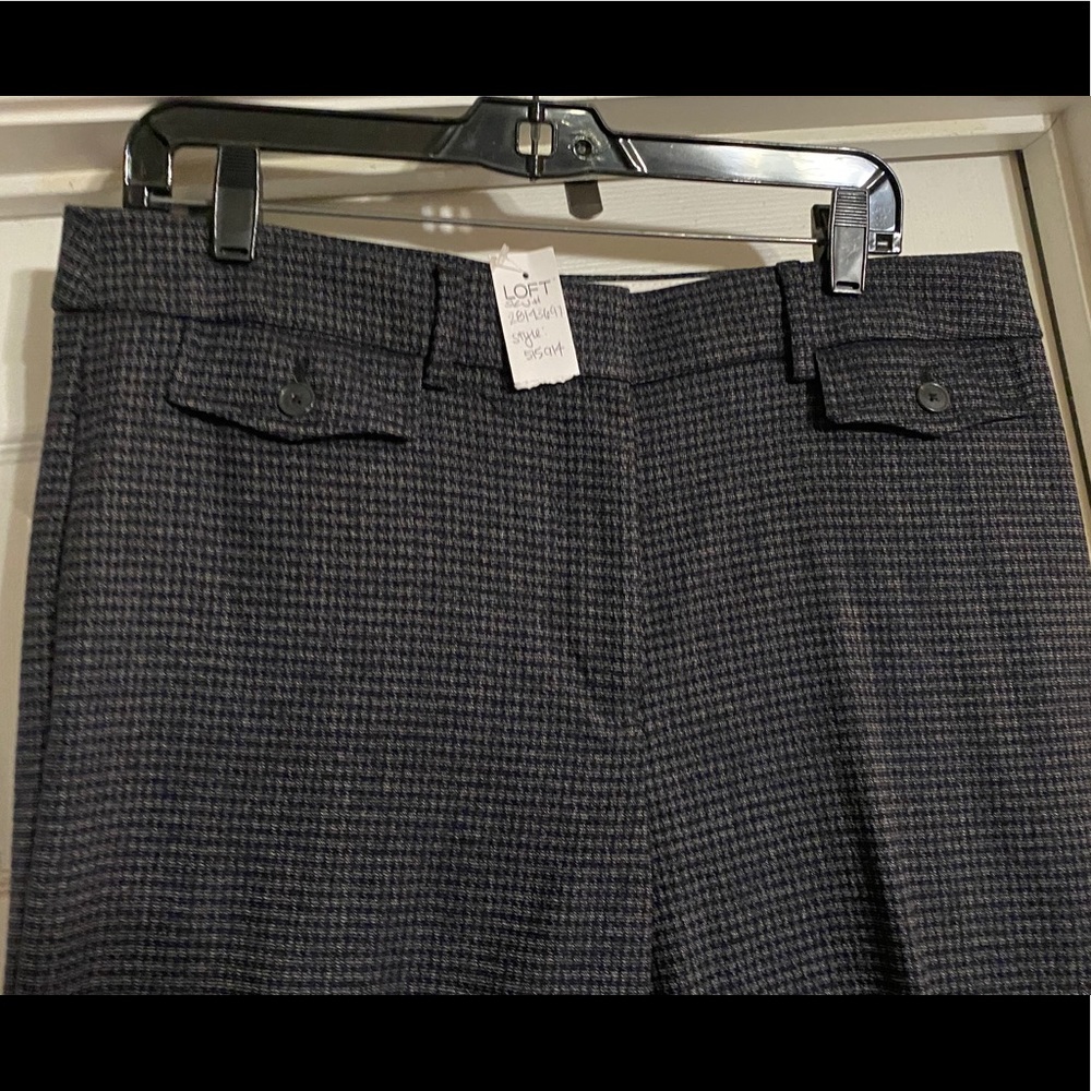 NEW ANN TAYLOR LOFT FALL CURVY PANTS TROUSERS~12